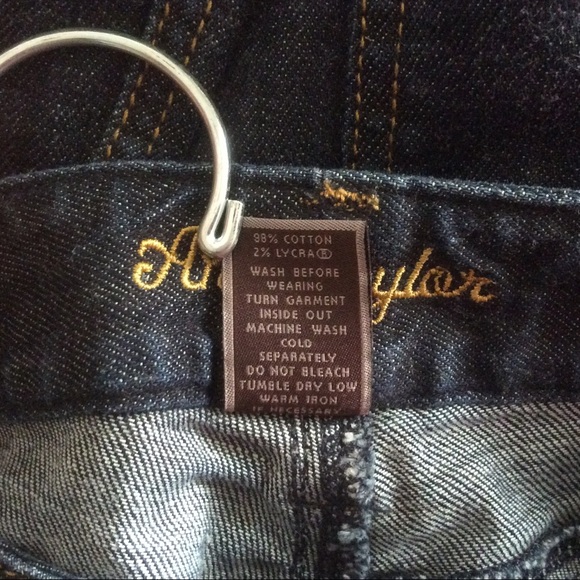 Ann Taylor | Denim Skirt A-Line Button Down - Picture 5 of 5